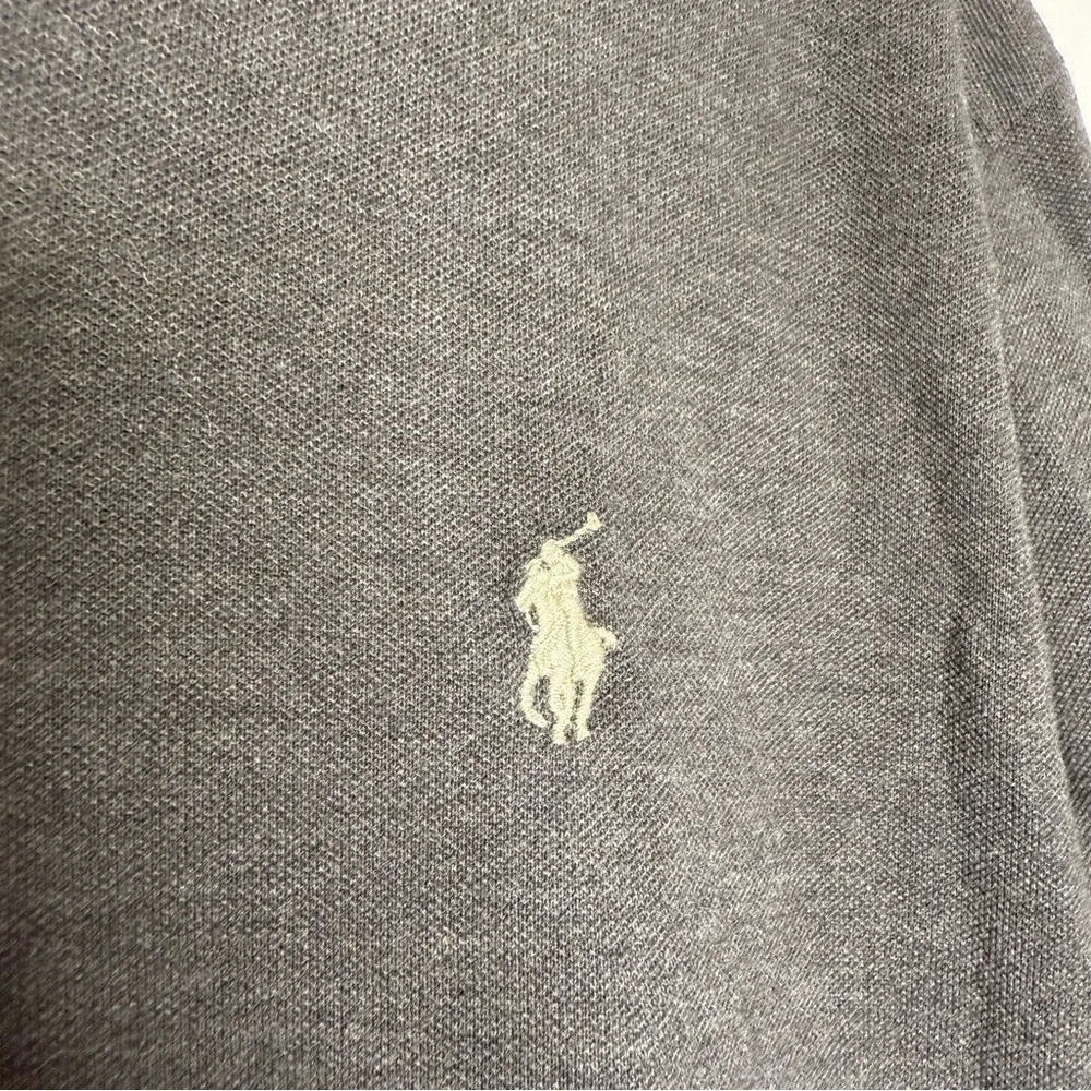 Polo by Ralph Lauren Charocal Men Polo Shirt Short Sleeve Pima Stretch Mesh XXL